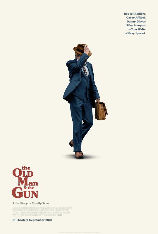 Old man and gun